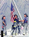 Firemen at Ground Zero