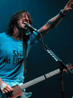 Dave Grohl rockin' out