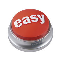 Staples' "easy" button