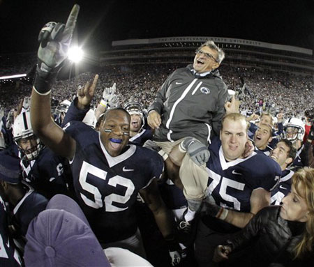 Joe Paterno's 400th win