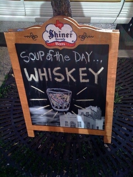 Soup of the Day: Whiskey
