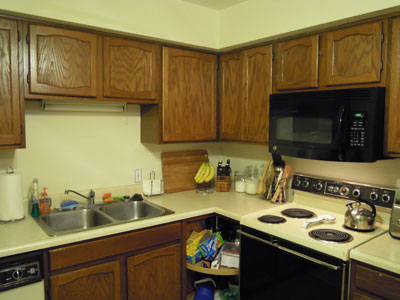 Our kitchen before remodeling