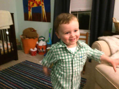 Michael celebrating his Irish heritage Michael celebrating his Irish heritage