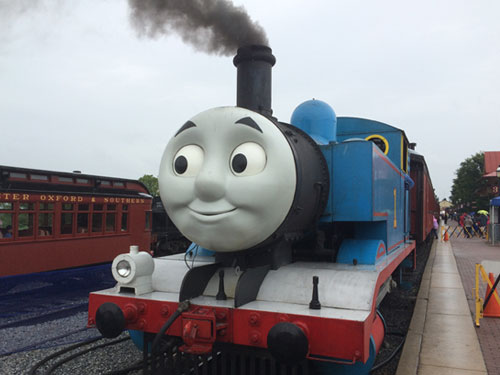 All aboard Thomas! All aboard Thomas!